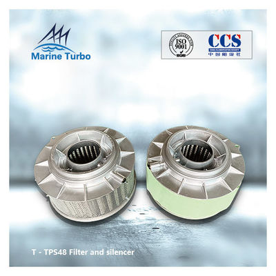Tek aşamalı Karışık Akışlı Turbo Silencer T- TPS48